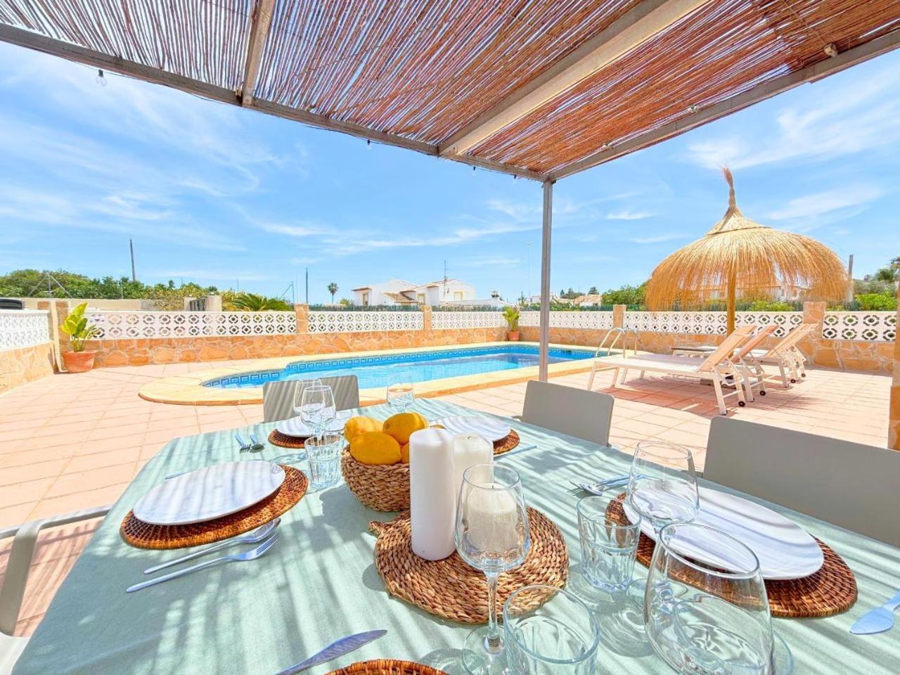 Villa Mediterranea Con Piscina Privada Jávea Zewnętrze zdjęcie