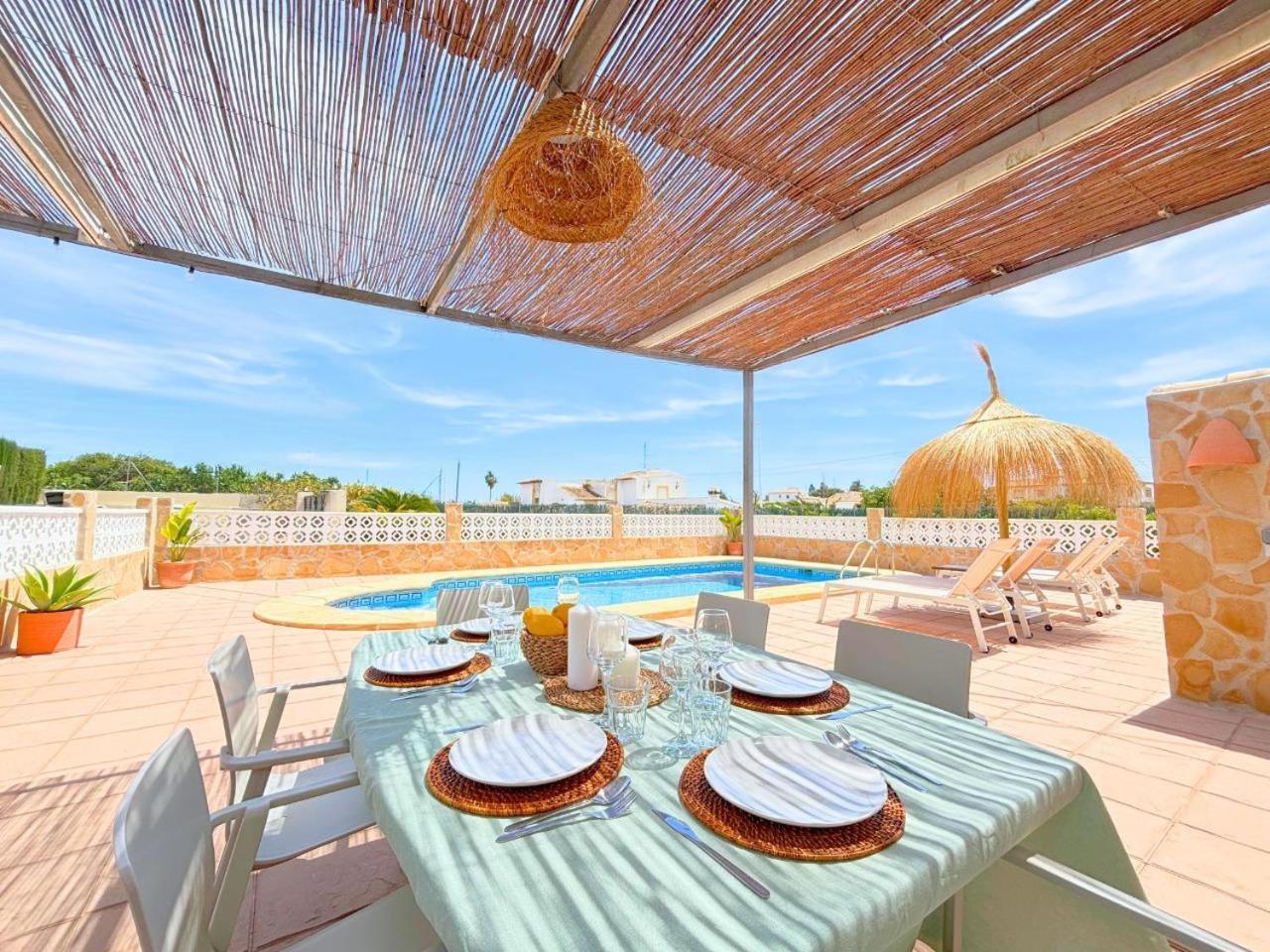 Villa Mediterranea Con Piscina Privada Jávea Zewnętrze zdjęcie